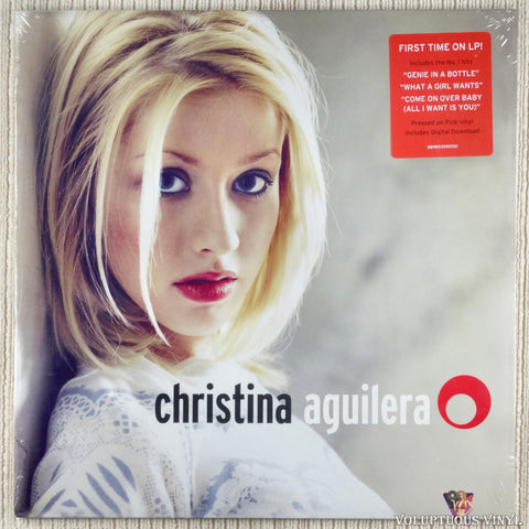 Christina Aguilera – Christina Aguilera vinyl record front cover