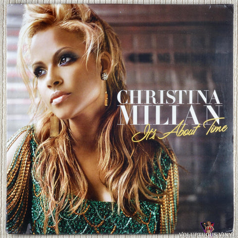Christina Milian – It's About Time vinyl record front cover