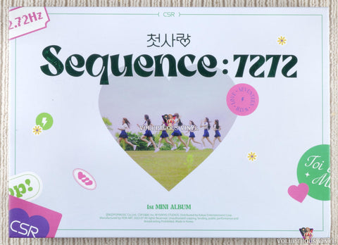 CSR  – Sequence : 7272 CD front cover