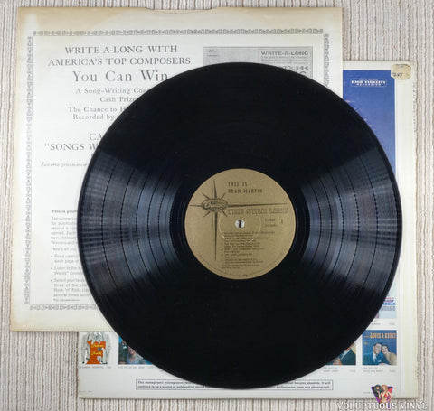 Dean Martin – This Is Dean Martin! vinyl record