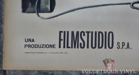 Dick Smart 2.007 (1967) - Italian 2F poster bottom left corner