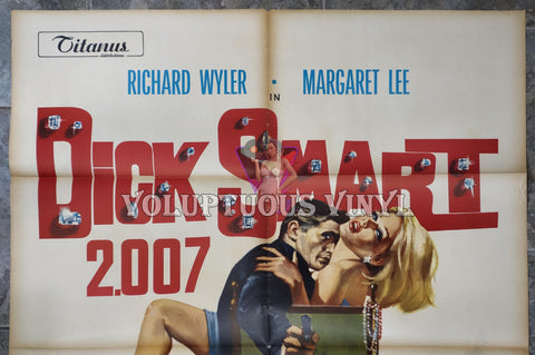 Dick Smart 2.007 (1967) - Italian 2F poster top half