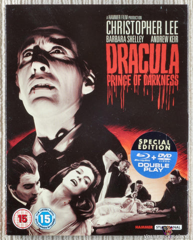 Dracula: Prince Of Darkness (2012) [Blu-ray / DVD] UK Press