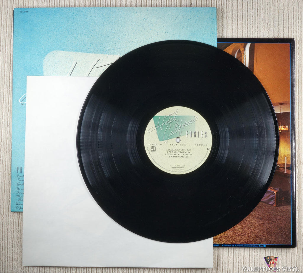 Eagles ‎– Hotel California (1976) Vinyl, LP, Album – Voluptuous Vinyl  Records