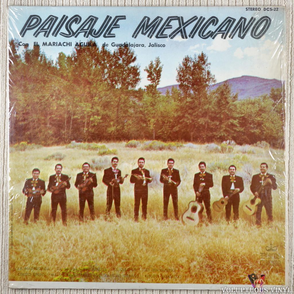El Mariachi Aguila De Guadalajara – Paisaje Mexicano vinyl record front cover