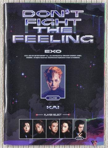 EXO – Don't Fight The Feeling CD front cover