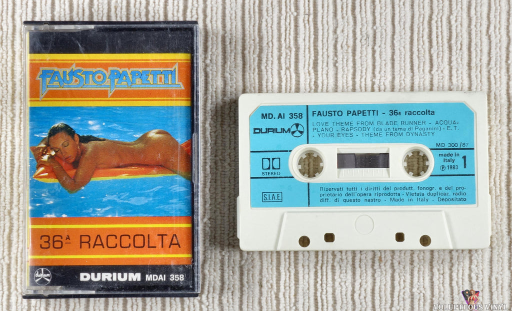 Fausto Papetti – 36a Raccolta cassette tape