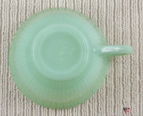 Fire King: Jane Ray ~ Jadeite ~ 8 oz Cup