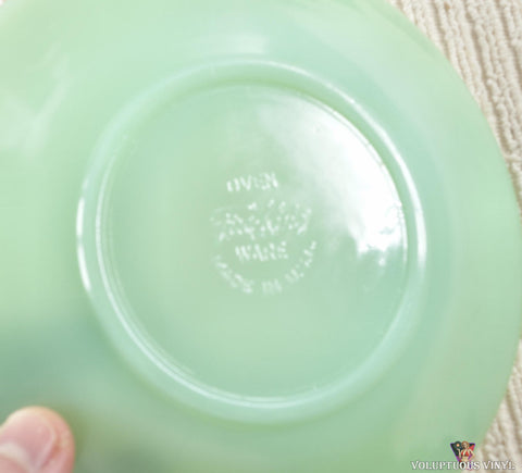 Fire King: Jane Ray ~ Jadeite ~ Saucer