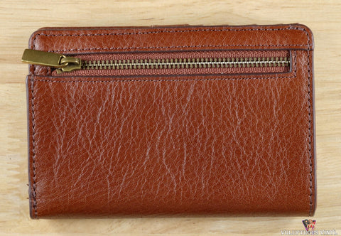Fossil Brown Cow Hide Leather Women's Wallet