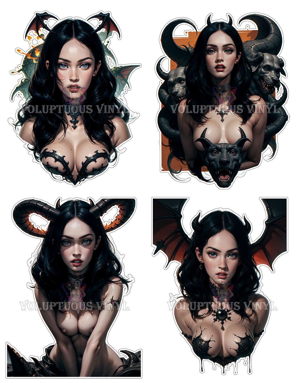 Nude Die Cut Stickers, Stickers and Decal Sheets and more