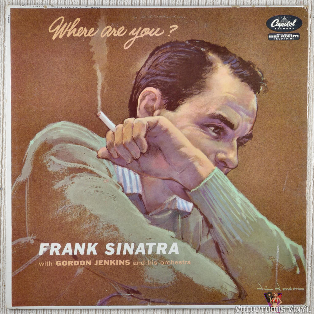 Frank Sinatra With Gordon Jenkins And His Orchestra – Where Are You? vinyl record front cover