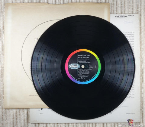 Frank Sinatra With Gordon Jenkins And His Orchestra – Where Are You? vinyl record