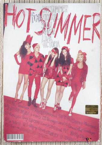 F(x) – Hot Summer CD back cover
