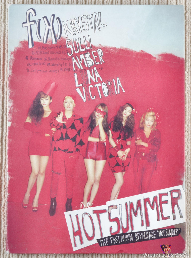 F(x) – Hot Summer CD front cover