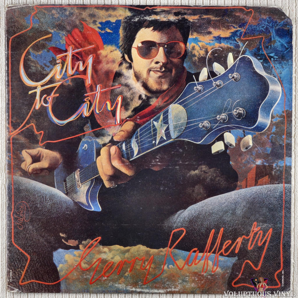 Gerry Rafferty – City To City vinyl record front cover