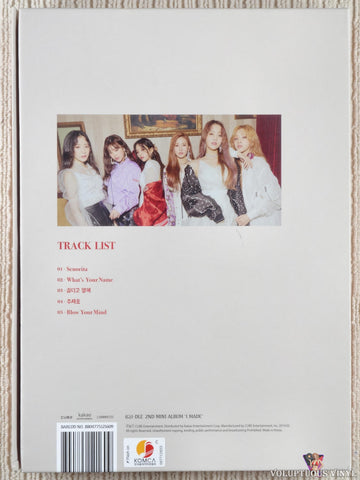 (G)I-DLE – I Made CD back cover