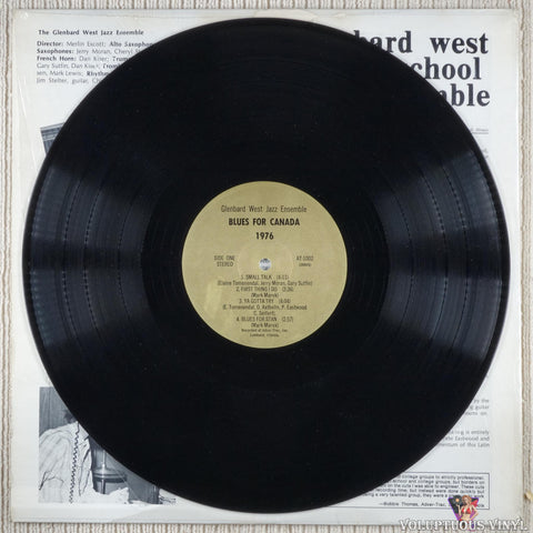 Glenbard West High School Jazz Ensemble – Blues For Canada vinyl record