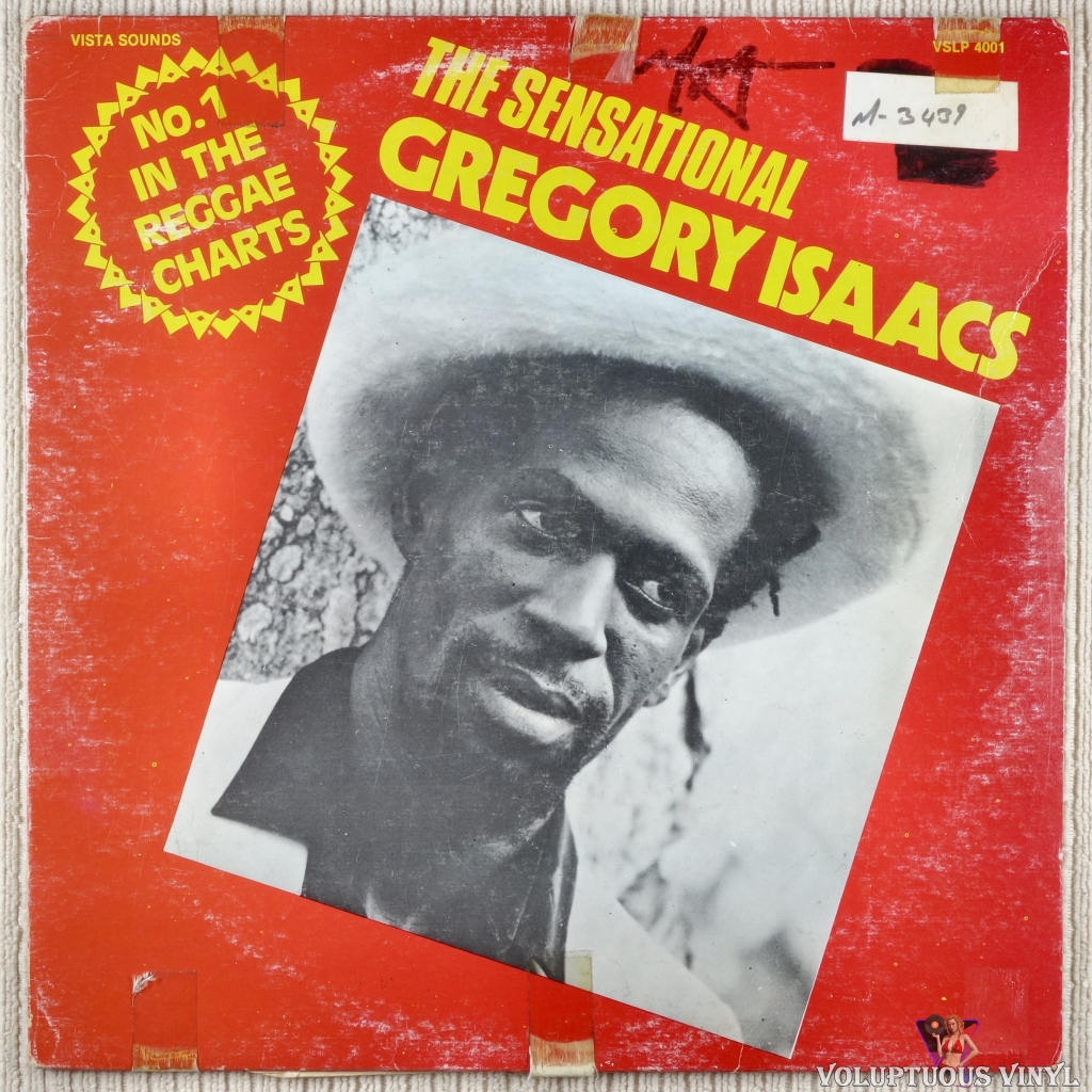 Gregory Isaacs ‎– The Sensational Gregory Isaacs vinyl record front cover