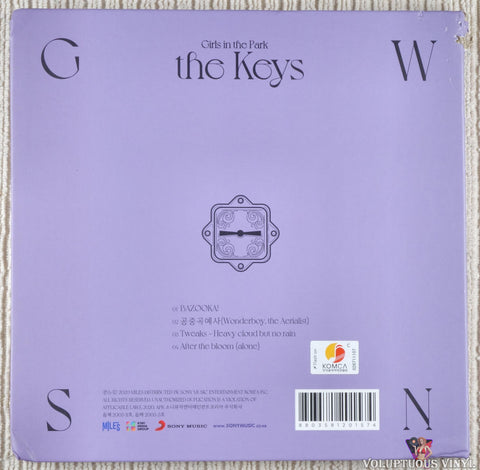 GWSN – The Keys CD back cover