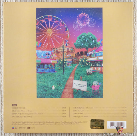GWSN – The Park In The Night Part Three CD back cover