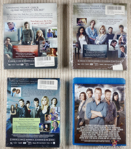 Haven: Season 1, 2, 3, & 4 Blu-ray back covers