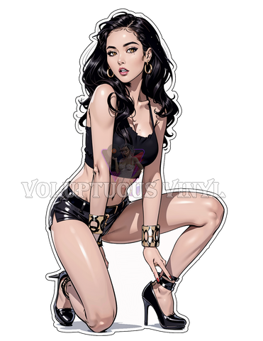 K-Stick: Hyuna ~ Red Ver. B ~ Deluxe Die Cut, Vinyl Sticker