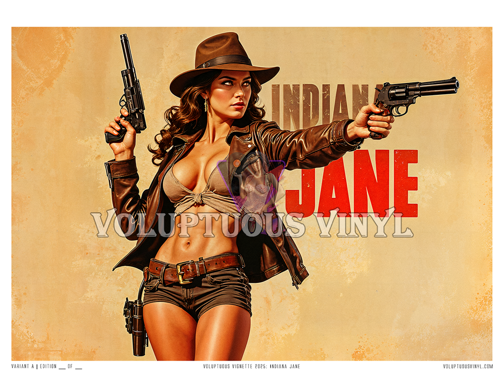 Indiana Jane ~ Art Print ~ Variant A