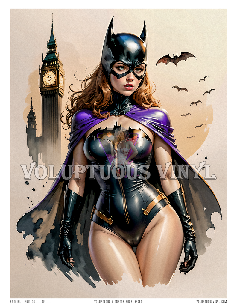 Inked: Batgirl ~ Art Print ~ Barbara Gordon