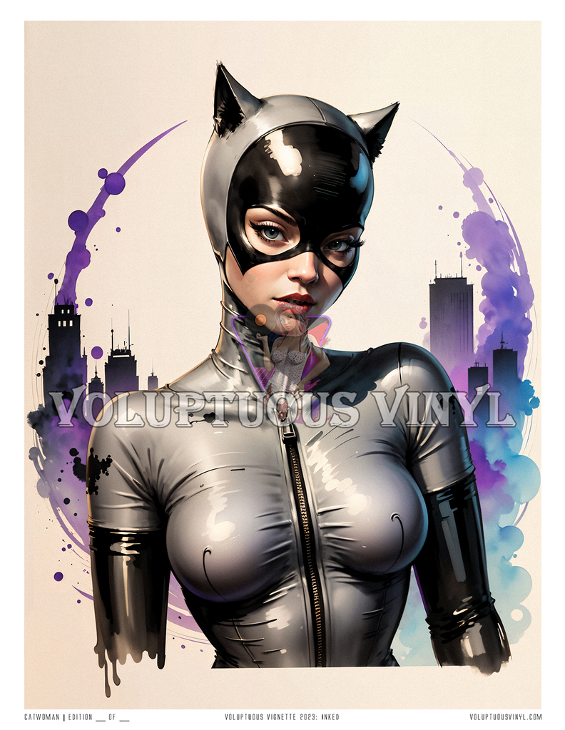 Inked: Catwoman ~ Art Print