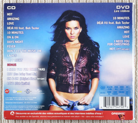 Inna – Very Hot CD back cover
