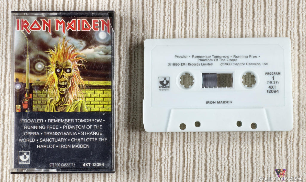 Iron Maiden – Iron Maiden cassette tape