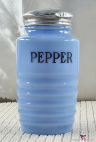 Jeanette Glass Co. ~ Delphite ~ Pepper Shaker