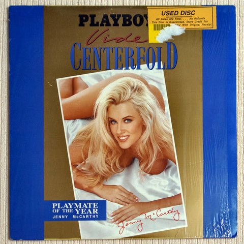Playboy Video Centerfold: Jenny McCarthy: Playmate of The Year Laser Disc Front Cover