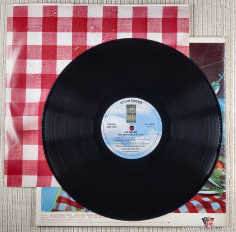 Joe Walsh – "But Seriously, Folks..." vinyl record