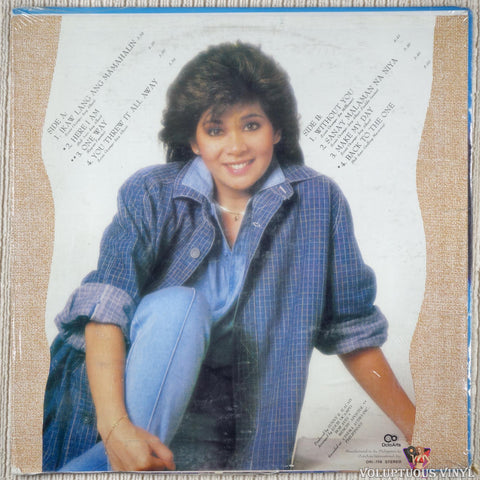 Joey Albert ‎– Joey vinyl record back cover