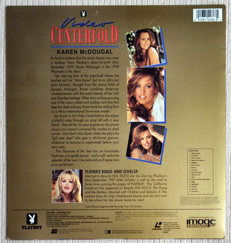 LaserDisc - Karen McDougal Video Centerfold