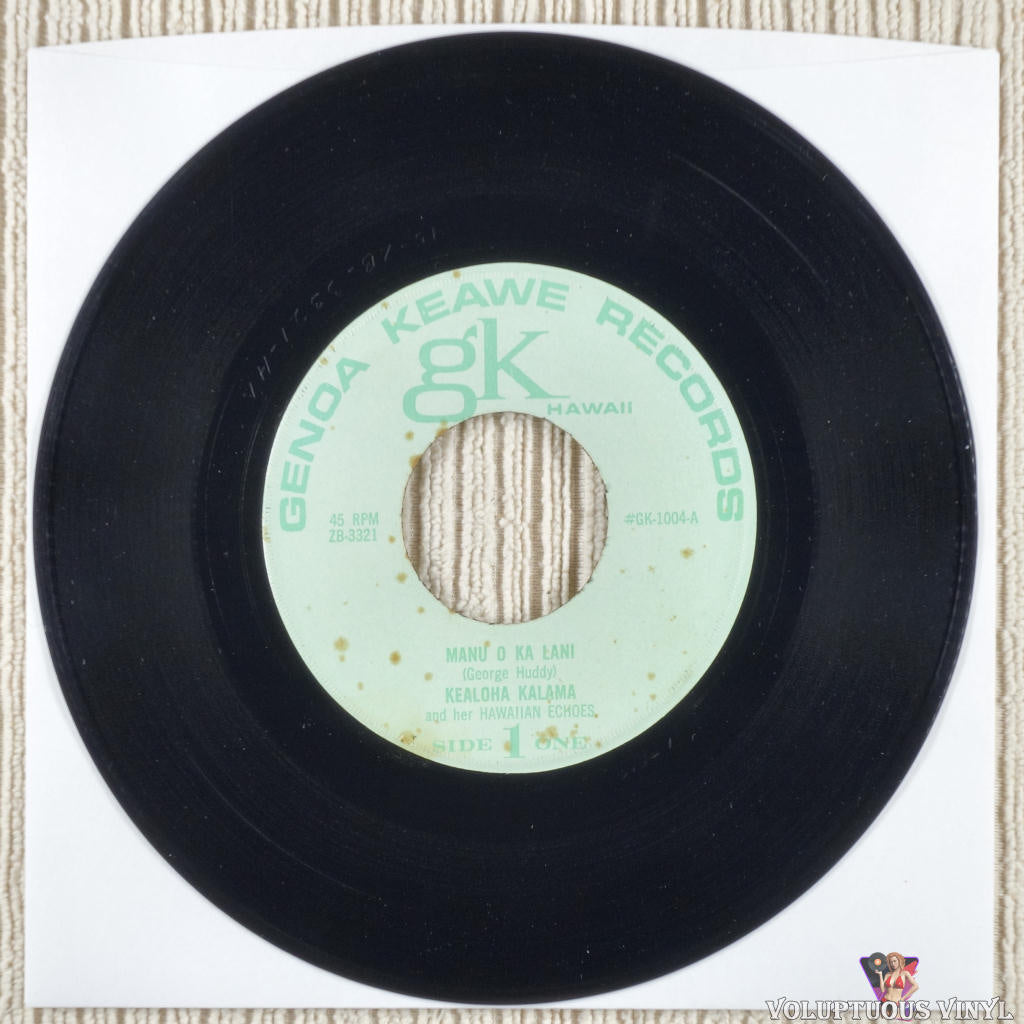 Kealoha Kalama – Manu O Ka Lani / Blue Darling vinyl record Side A