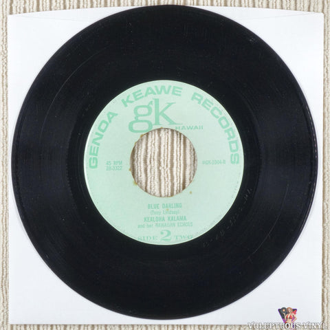 Kealoha Kalama – Manu O Ka Lani / Blue Darling vinyl record Side B