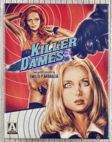 Killer Dames: Two Gothic Chillers by Emilio P. Miraglia (2016) Blu-ray / DVD, Limited Edition, Box Set, SEALED