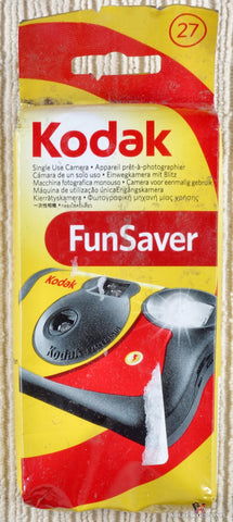 Kodak FunSaver 35mm Film Single Use Camera (Expired)