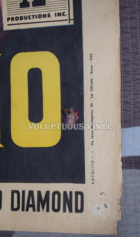 The Phenix City Story (1963) - Italian 2F poster bottom right corner