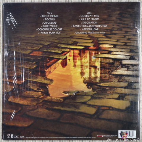 La Roux – La Roux vinyl record back cover
