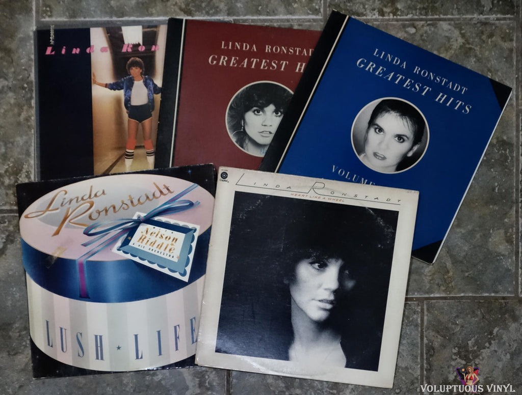 Linda Ronstadt vinyl record bundle lot