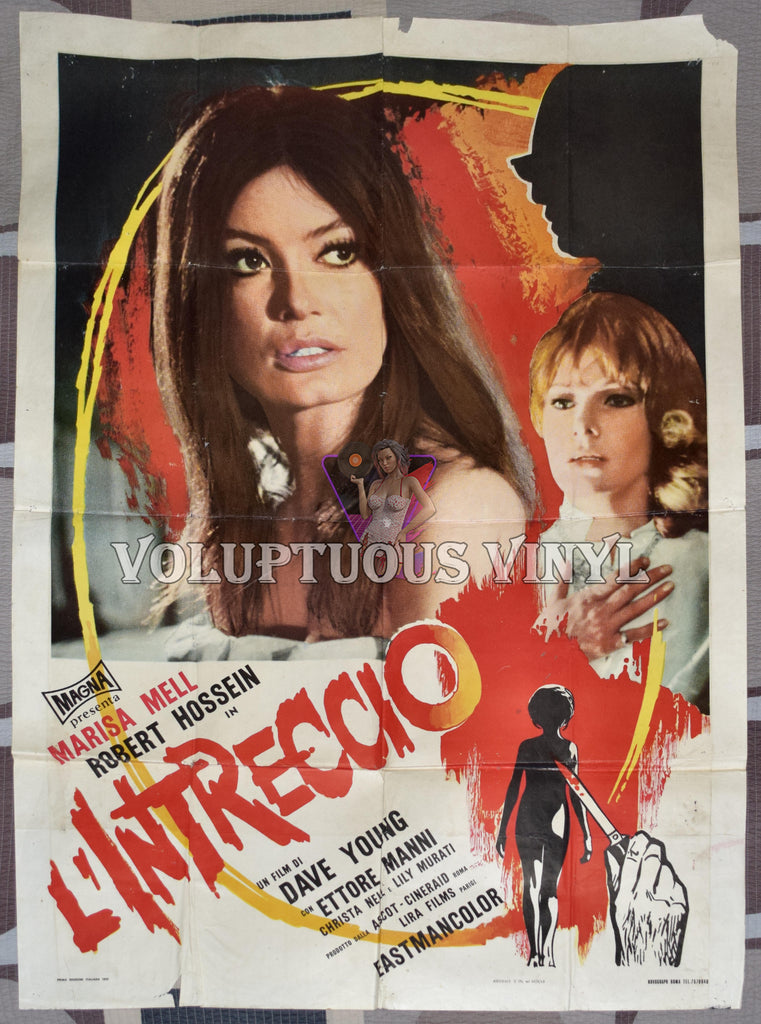 The Entanglement (1970) - Italian 2F poster