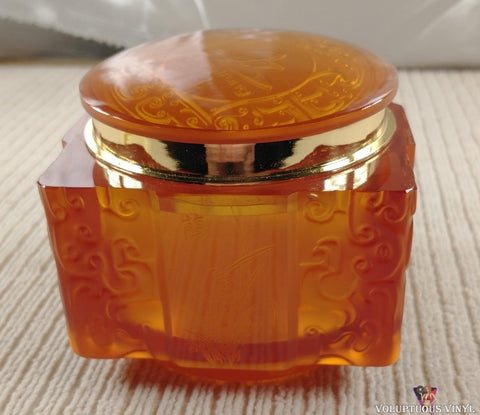 Liuli Story ~ Amber Crystal Glass Jar