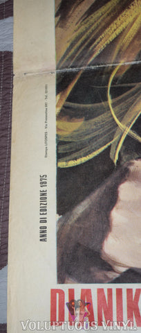 The Vampires' Night Orgy (1975) - Italian 2F poster left border