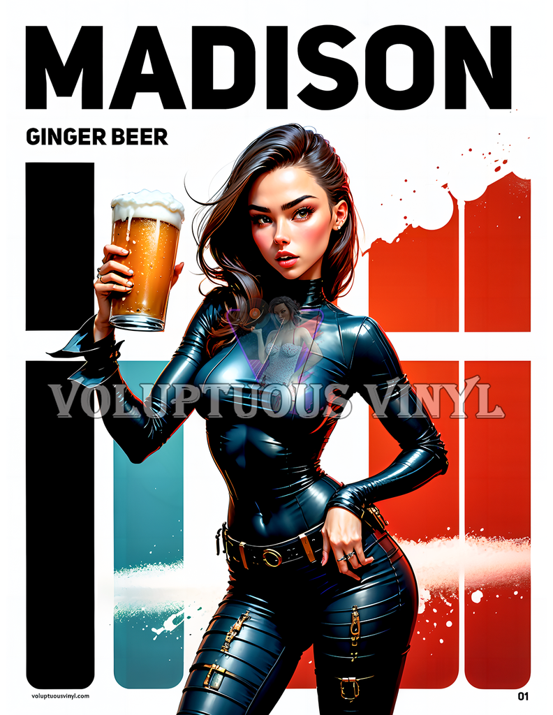 Madison Beer: Ginger Beer Ad Style Art Print