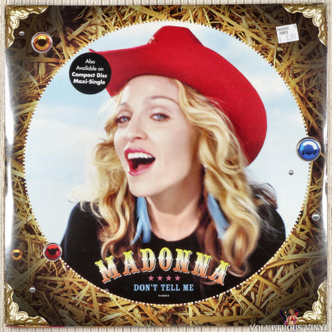Madonna – Don't Tell Me (2001) 2x12" Single, SEALED