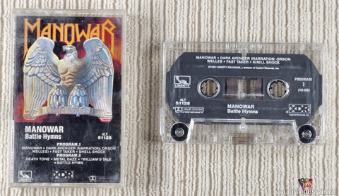 Manowar – Battle Hymns cassette tape